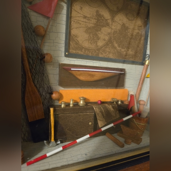 Boat Builders Workshop Shadow Box - Picture 3 of 8